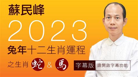 蘇民峰風水2023|【蘇民峰2023兔年生肖運程】肖虎正月宜外遊散心 師傅教風水布。